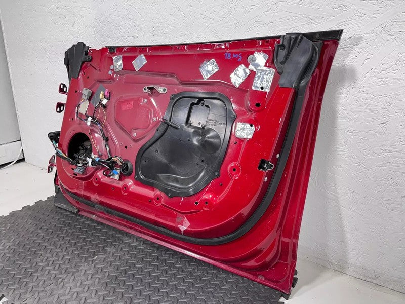 ⭕ 2016-2020 Tesla Model S MS Front Passenger Side Door Panel Right Used OEM Red