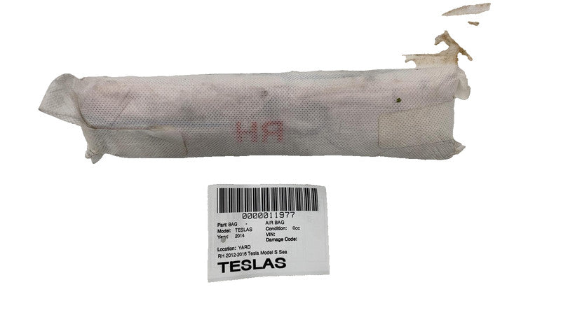 ⭕ 2012-2017 Tesla Model S MS Front Passenger Side Seat Airbag Right 10