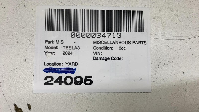 104469100D ⭕ 2017-2024 Model 3 Accelerator and Brake Foot Pedal w/ Switch Base 1044691-00-D