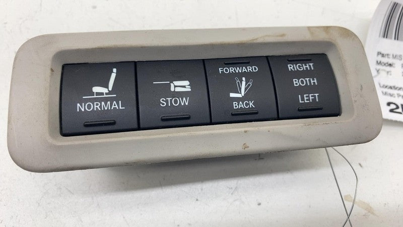 68234024AA ⭕ 17-25 Chrysler Pacifica Rear Right Seat Fold Adjust Switch Control 68234024AA
