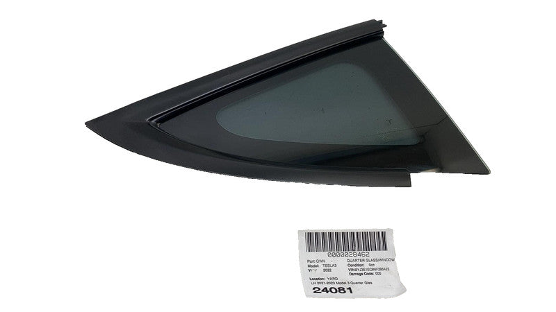 ⭕ 2021-2023 Tesla Model 3 Rear Side Quarter Fixed Window Glass Right R