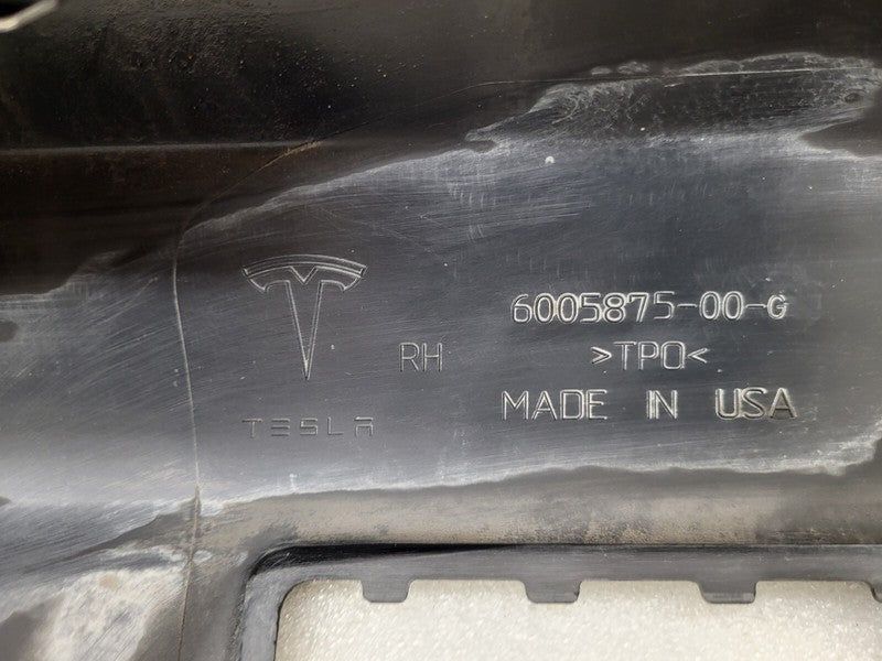 600587500G ⭕12-20 Model S Passenger Side Rocker Panel Outer Sill Molding Right 6005875-00-G