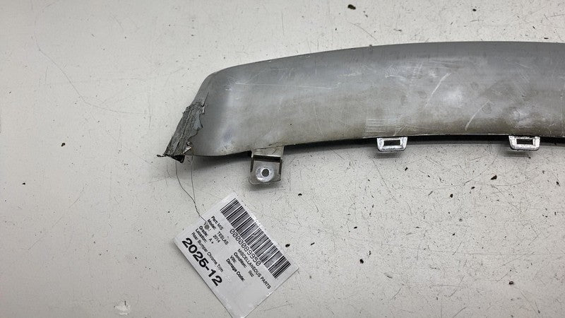 ⭕ 2012-2015 Tesla Model S Rear Bumper Valance Diffuser Cover Chrome Tr