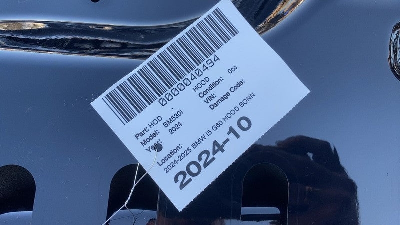 ⭕ 2024 2025 BMW I5 530i G60 Front Hood Bonnet Shell Panel Cover Assemb