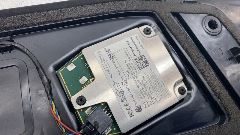 ⭕ 17-23 Model 3 Right B-Pillar Applique Glass Trim Molding + Camera 11