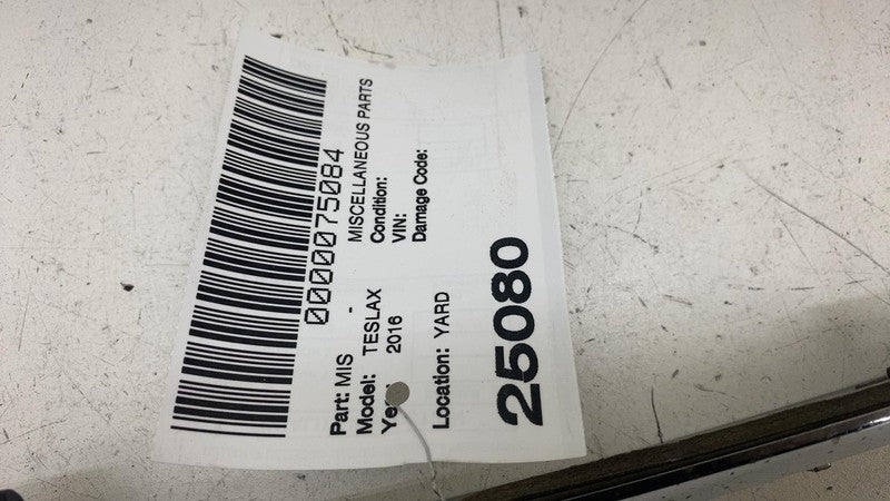 ⭕ 2016-2020 Tesla Model X MX Rear Trunk Lid Mold Chrome Molding OEM 10