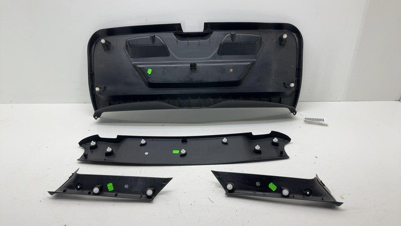 51497315765 ⭕ 14-21 BMW i3 Liftgate Trunk Lid Upper & Lower Cover w/ Left & Right Side Trim