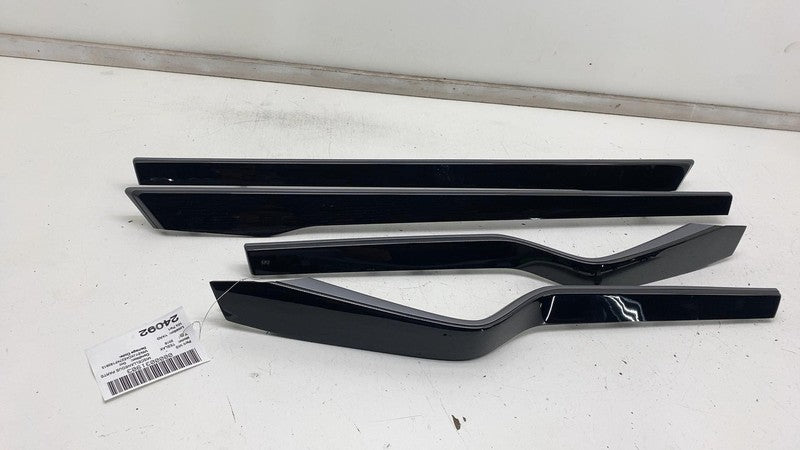 ⭕ 16-20 Model X Front & Rear Left & Right Door Molding Trim 1035812-22