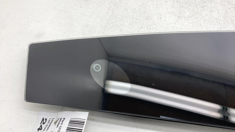 110043700E ⭕ 2017-2023 Tesla Model 3 Left B-Pillar Applique Glass Trim Molding 1100437-00-E