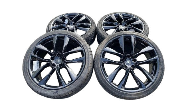 ⭕ 16-20 Model S Wheel Rim Front 21x9.0 Arachnid Rear 21x8.5 w/ Tire 24