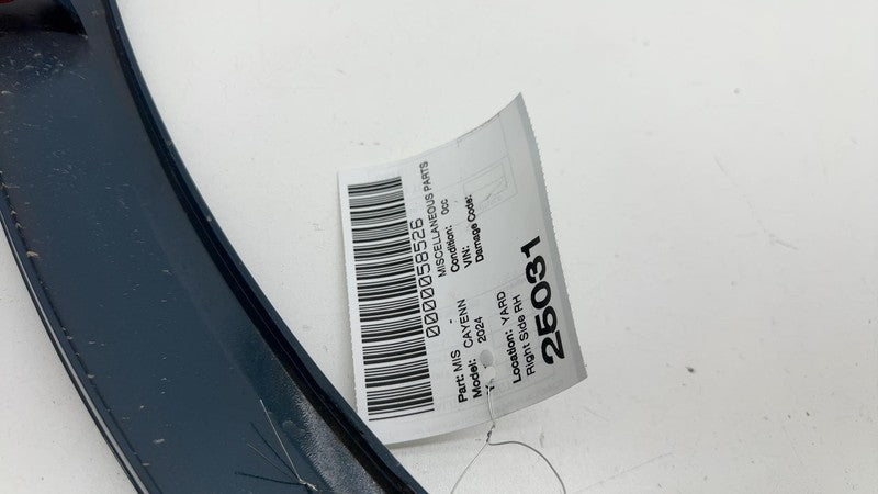 9Y0 853 718 K ⭕ 19-24 Porsche Cayenne Front Right Fender Wheel Flare Arch Molding 9Y0853718K