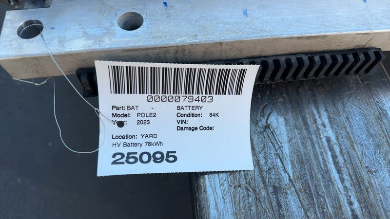 33837292 AA ⭕ 2022-2023 Polestar 2 High Voltage Battery Pack Assembly FWD 78kWh 33837292-AA