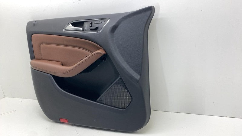 A0028201901 ⭕ 14-17 Mercedes-Benz B-Class Front Driver Side Door Panel Trim Cover Brown Left