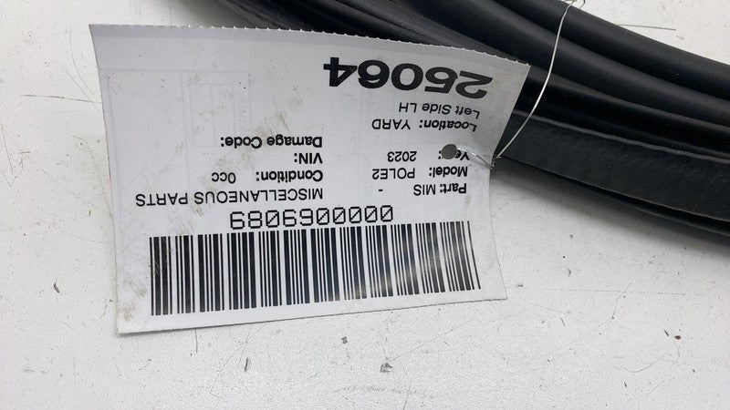 31662570 ⭕ 21-23 Polestar 2 Rear Driver Side Door Body Weatherstrip Seal Left LH 31662570
