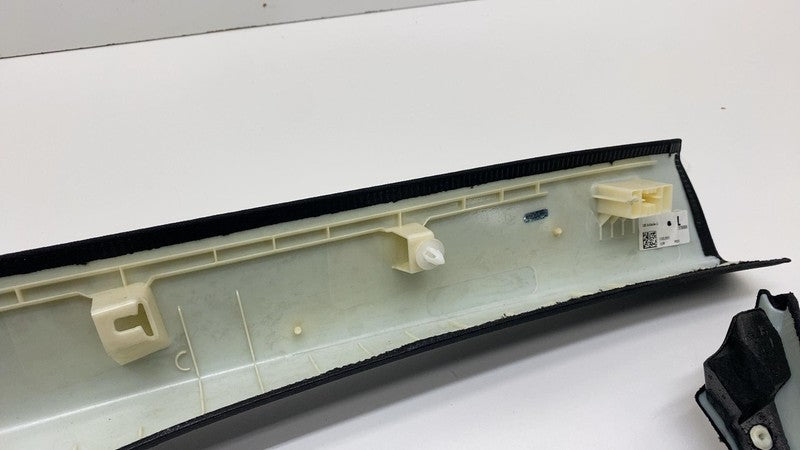 521070-10 2017-2023 BMW 530e Front & Rear Left A + B + C-Pillar Upper Trim Cover Panel LH