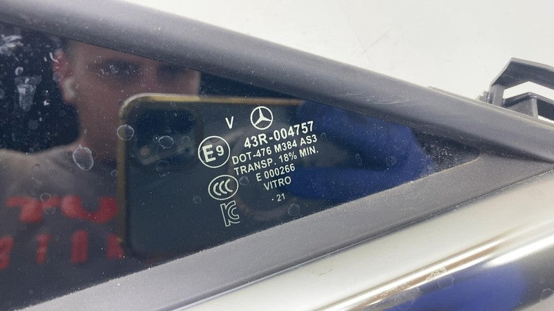 A2976702400 ⭕ 22-25 EQS 450+ V297 Front Right Exterior A-Pillar Quarter Glass RH A2976702400