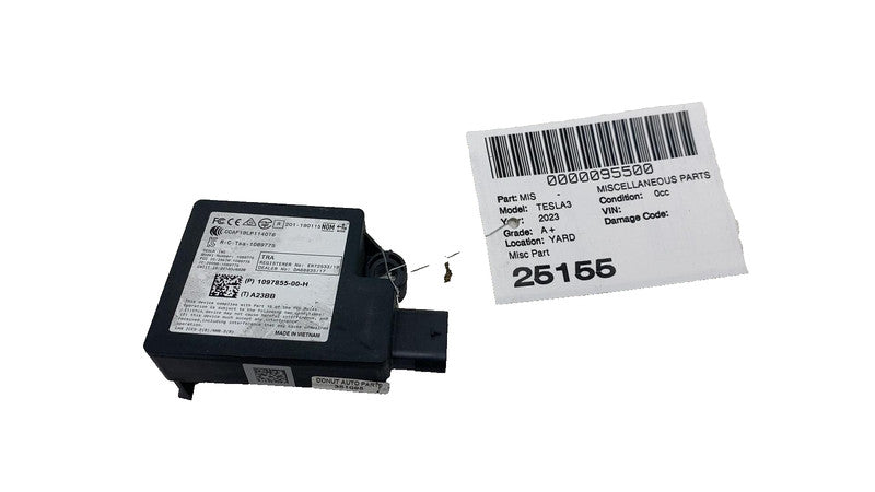 ⭕ 17-23 Tesla Model 3 Rear Bumper BCM Computer Body Control Module 1097855-00-H