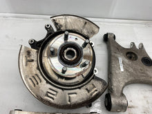 ⭕ 12-15 Tesla Model S Rear Left Spindle Knuckle Wheel Hub + Control Arm Link RWD