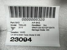 ⭕ 12-20 Tesla Model S Driver Side Roof Curtain Safety Airbag Left 1005261-00-D