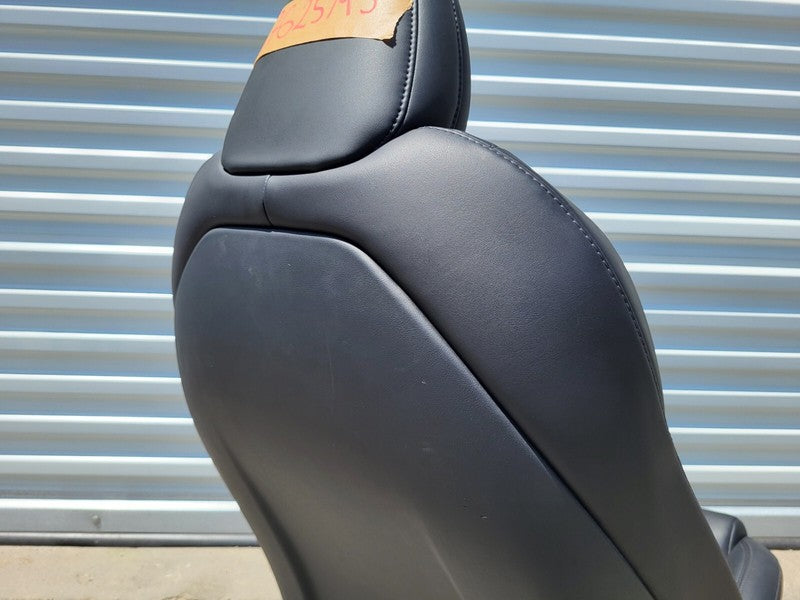 ⭕ 17-22 Tesla Model 3 Y Front Passenger Side 1st Row Seat Leather Black Right RH