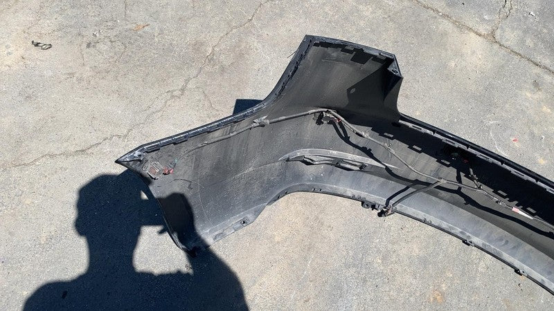 ⭕ 2017-2022 Tesla Model 3 Rear Bumper Cover w/ Park Sensor & Harness Black PBSB