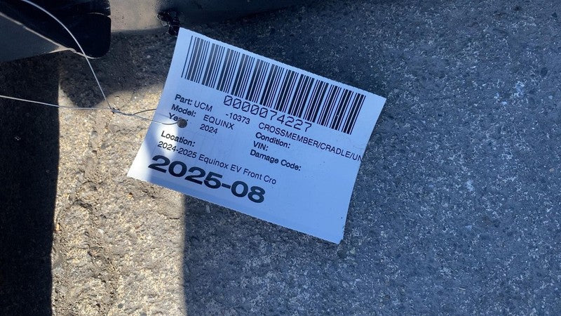 ⭕ 2024-2025 Equinox EV Front Subframe Crossmember Cradle K-Frame Assem