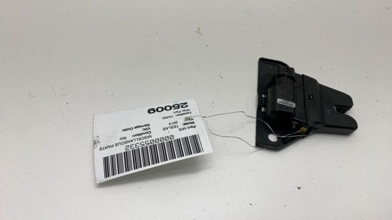 2012-2020 Tesla Model S MS Front Bonnet Hood Latch Catch Lock Assembly Black OEM