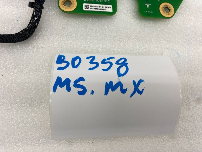 ⭕ 12-20 Model S X PCBA HV High Voltage Battery Standby Supply Board 10