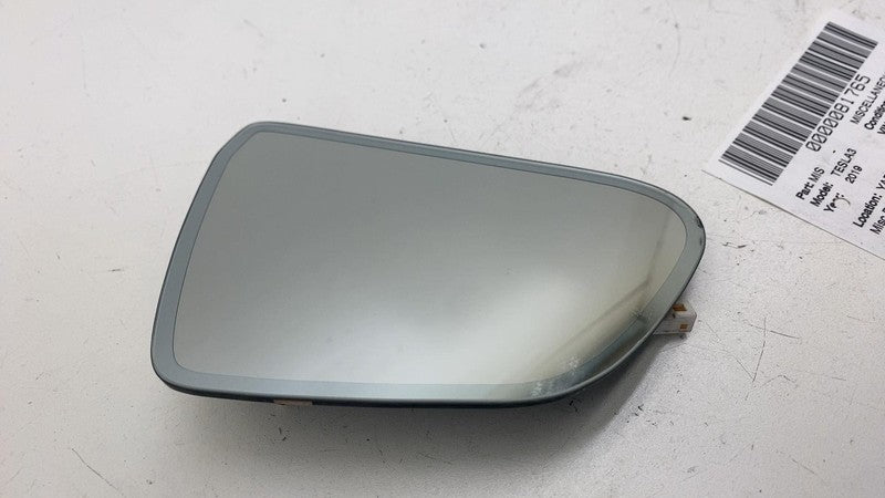 ⭕ 2017-2023 Tesla Model 3 Driver Side Exterior Rear View Door Mirror Glass Left