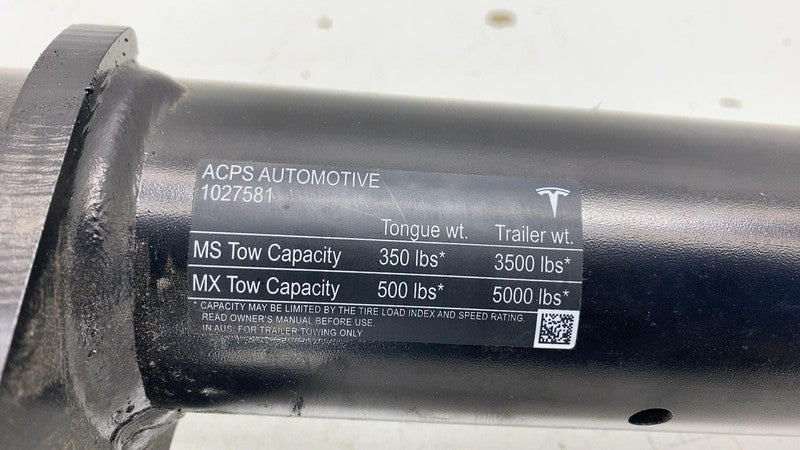 ⭕ 2021-2026 Tesla Model X Rear Tow Trailer Hitch Bar w/ Connector 1027