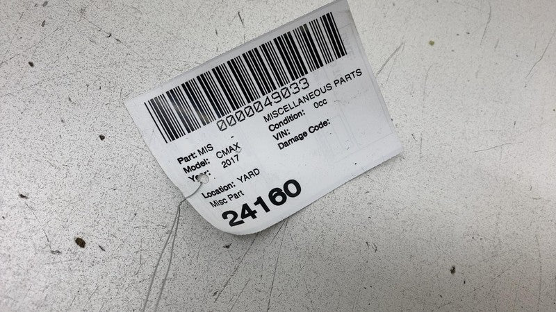 H1729 172946 2013 2014 2015 2016 2017 2018 Ford C-Max Hybrid Brake and Gas Pedal Pad Assembly