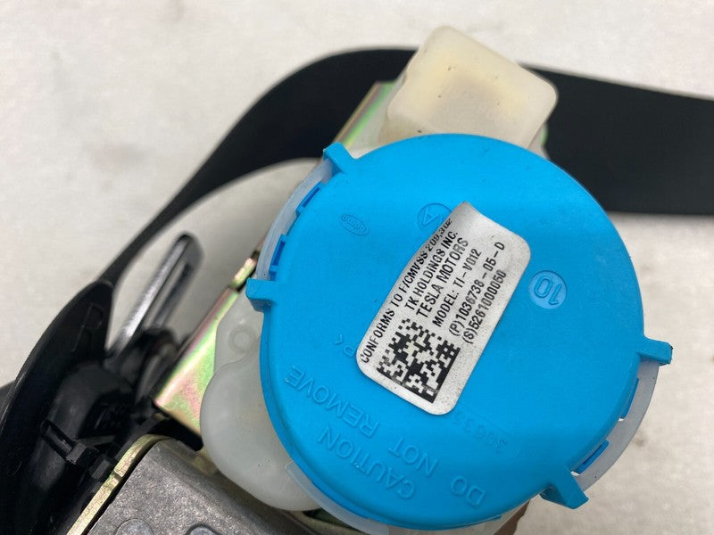 103673805D ⭕ 16-20 Model X Front Passenger 1st Row Seat Belt & Retractor Right 1036738-05-D