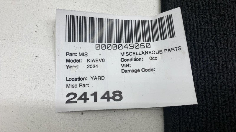 CVF14 AC030 2022-2024 Kia EV6 Front Left & Right + Rear 2nd Row Carpet Mat Assembly SET of 3