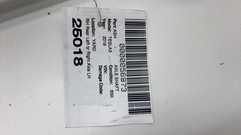 ⭕ 17-23 Model 3 Rear Passenger Side Axle Shaft Halfshaft 25MM Right 10
