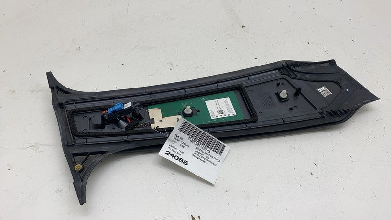 ⭕ 20-23 Model Y Right Exterior B-Pillar Applique Glass Trim RH AP3 150