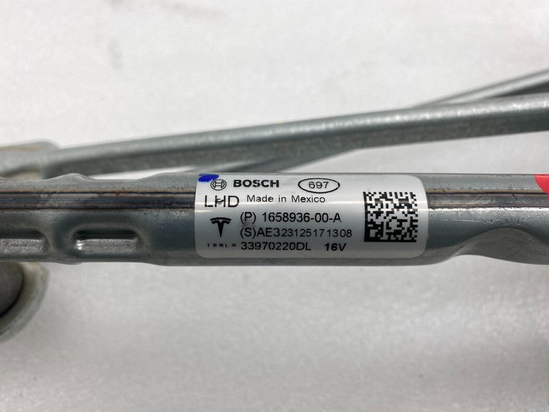 1658936 00 A ⭕ 20-23 Model Y Front Left Windshield Wiper Linkage Module & Motor 1658936-00-A