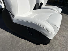 ⭕ 18-20 Tesla Model S Left & Right Front Bucket Seat + Rear 2nd Row Seat White