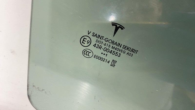 ⭕ 2020-2024 Tesla Model Y MY Rear Passenger Side Door Window Glass Right RH Assy