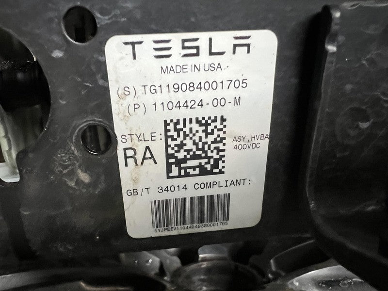 1091597 00 L 2017-2020 Tesla Model 3 M3 Battery Module Long Range RWD 1091597-00-L (73.4v)