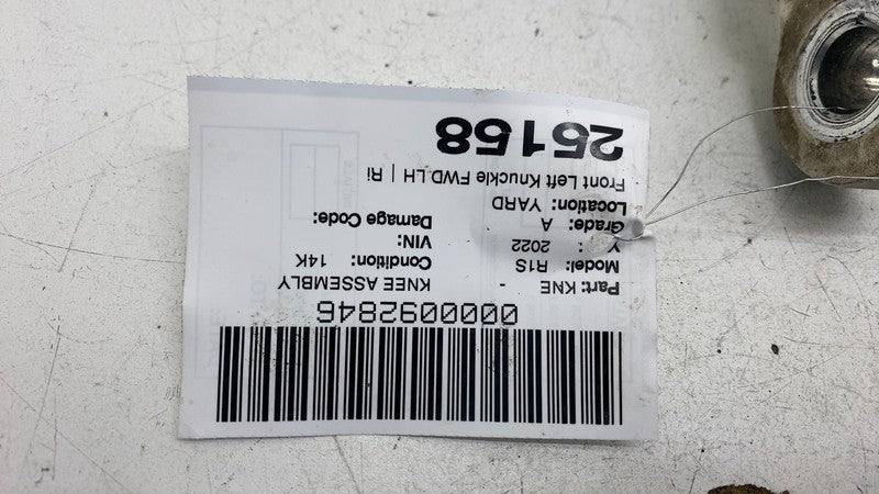 ⭕ 2022 Rivian EDV-700 Amazon Van Front Left Knuckle Wheel Hub FWD PT00