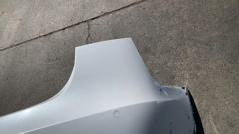 ⭕ 2017-2022 Tesla Model 3 M3 Rear Bumper Fascia Cover w/ Sensor Holes White PPSW