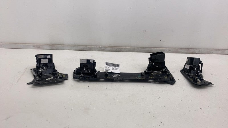 100782100D ⭕ 12-15 Tesla Model S MS SET of Dash A/C Air Vent Outlet Trim Panel 1007821-00-D