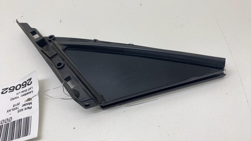 ⭕ 2016-2020 Tesla Model X Front Side Door Quarter Applique Glass Left 