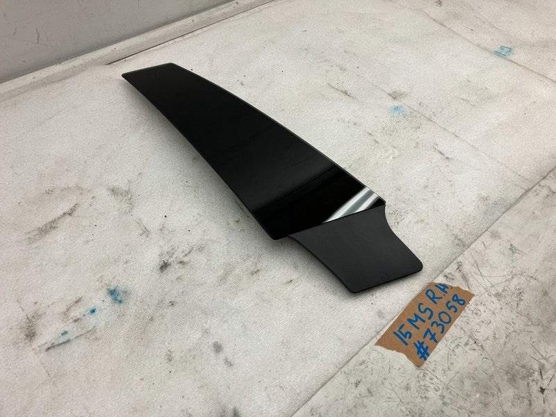 ⭕ 12-15 Tesla Model S Right Exterior B-Pillar Applique Glass Trim Molding Cover