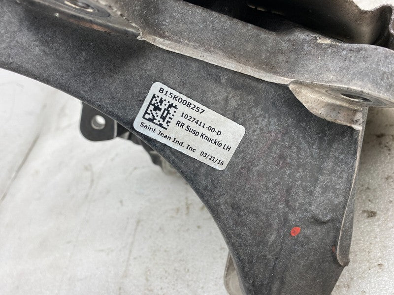 6006432 00 A ⭕ 2016-2020 Tesla Model X Rear Spindle Knuckle w/ Dust Shield Left 1027411-00-D