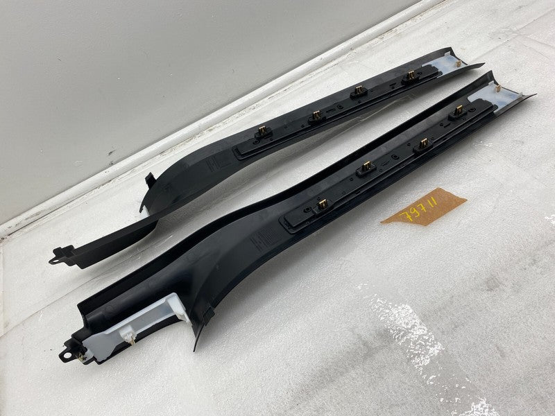 1496499 00 A ⭕16-20 Tesla Model X Front Left & Right Door Sill Trim 1496499-00-A/1496500-00-A