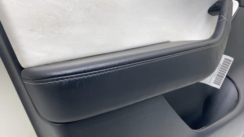 ⭕ 20-24 Tesla Model Y Front Driver Side Door Panel Trim Card Cover White Left LH