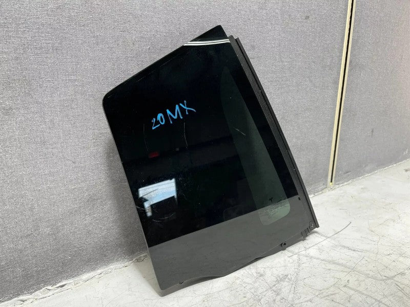 ⭕ 16-20 Tesla Model X Rear Passenger Side Window Quarter Fixed Glass 1