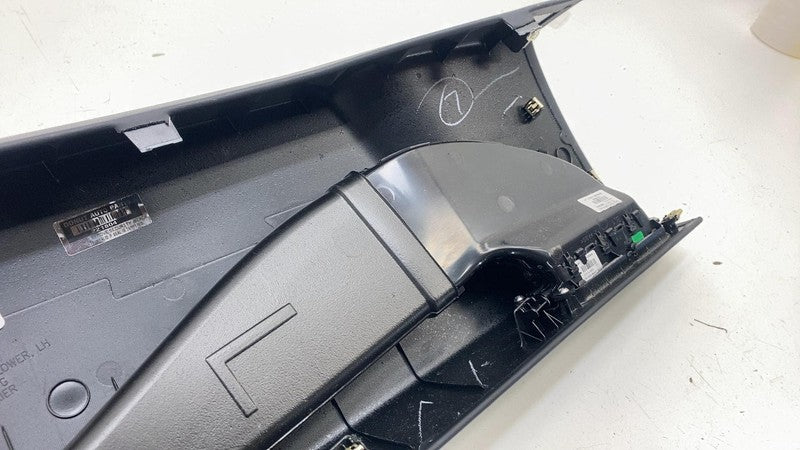 ⭕ 16-20 Model X Driver Side B-Pillar Lower Trim w/ Air Duct Left LH 10