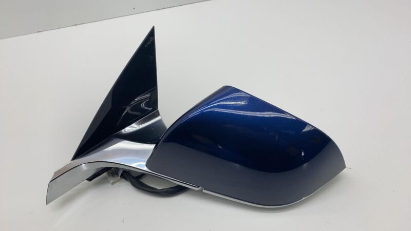 ⭕ 2017-2020 Tesla Model 3 Front Left Exterior Rear View Door Mirror LH Blue PPSB